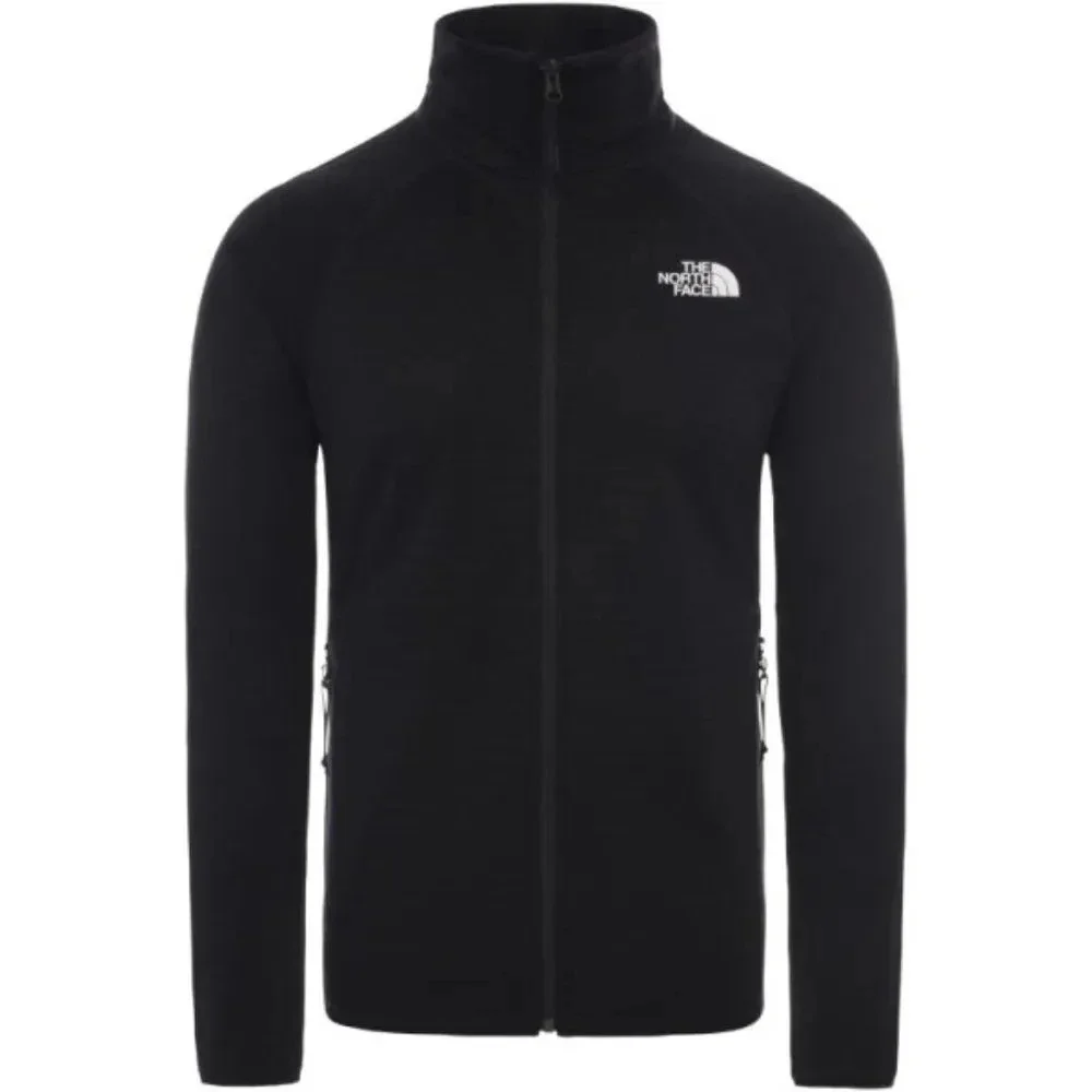The North Face Men's Black Echo Rock Full Zip Fleece Jacket Size Medium